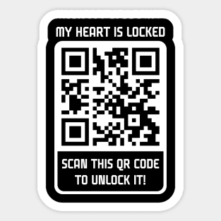 Unloack My Heart & Don't Touch It Sticker